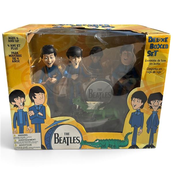 McFarlane Toys The Beatles Cartoon Deluxe Boxed Set with 4 Figures & Accessories, 2005