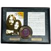 Image 1 : Plastic Ono Band Give Peace a Chance 24Kt Gold-Plated Record Display, 2965/5000 (24.25 x 18.5 in.)