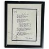 Image 1 : John Lennon "I'm Losing You" Limited Edition Lyric Print 624/1000 (15.5 x 18.5 in.)