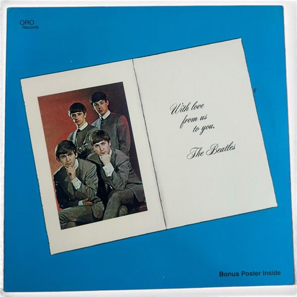 The Beatles with Love from Us to You 1982 ORO 6365 BBC Broadcast LP & Bonus Poster