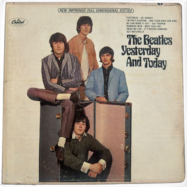 The Beatles Yesterday and Today 1966 Stereo LP, Authentic 2nd State Butcher Cover, Capitol ST-2553