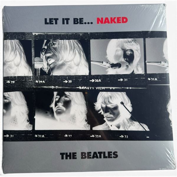 The Beatles Let It Be... Naked 2003 Apple/Parlophone LP & Fly on the Wall 7-Inch Vinyl Set