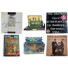 Image 1 : Beatles Collectibles Lot: 1990 Lennon/Ono Catalogue+CD, Star-Club 2LP, Phone, Corgi