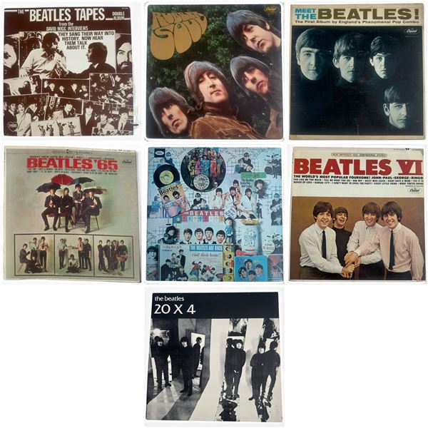 Beatles LPs & Jackets: David Wigg Interviews Blue Vinyl 2LP, Capitol Titles, Unofficials