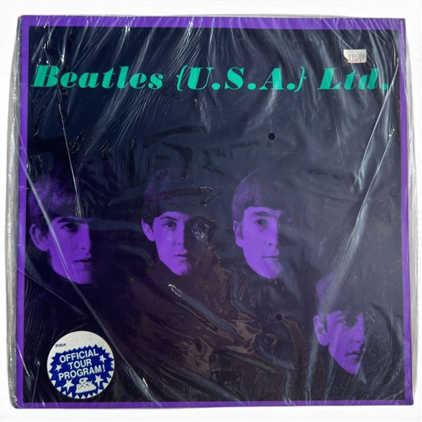The Beatles 1964 U.S.A. Ltd. North American Tour Official Souvenir Program, Purple Cover