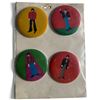 Image 10 : Beatles Collectibles: Sgt. Pepper Coin Bank, Yellow Submarine Tin, Stamps, Buttons