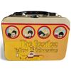 Image 3 : Beatles Collectibles: Sgt. Pepper Coin Bank, Yellow Submarine Tin, Stamps, Buttons
