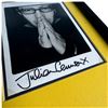 Image 4 : Julian Lennon Valotte 45 Record, Photos & Signed Portrait Display (25 x 19 in.)