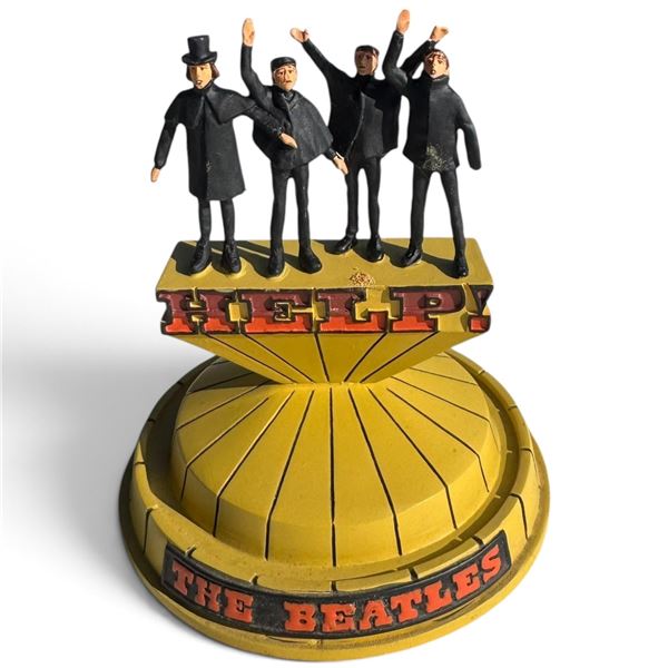 Franklin Mint The Beatles Help! Limited Edition Hand-Painted Musical Figurine, 1996