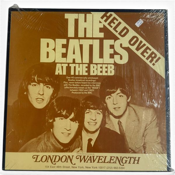 The Beatles at the Beeb Held over! 1983 London Wavelength 3-LP BBC Radio Box Set