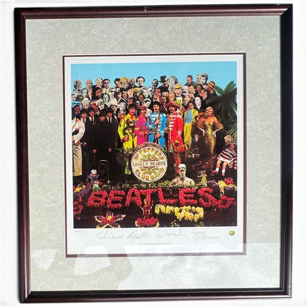 The Beatles Sgt. Pepper's Lonely Hearts Club Band 1993 Limited Edition Lithograph, 4116/9800