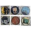 Image 2 : The Beatles Picture Disc Singles, Six-Record Group with Individual Plastic Sleeves