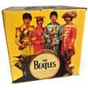 Image 4 : The Beatles Anthology 1996 in-Store Promotional Cardboard Display Cube with Photo Panels 17x17x17"