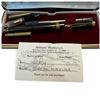 Image 2 : Artisan Made African Blackwood Tri Pen in Burgundy Box