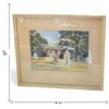 Image 2 : Howe Signed Watercolor of St. John the Baptist Norway Church, Toronto 21x18"