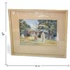 Image 3 : Howe Signed Watercolor of St. John the Baptist Norway Church, Toronto 21x18"
