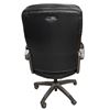 Image 2 : La-Z-Boy Black Upholstered High-Back Executive Office Chair with Padded Arms & Caster Base