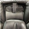 Image 5 : La-Z-Boy Black Upholstered High-Back Executive Office Chair with Padded Arms & Caster Base