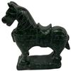 Image 2 : Chinese Carved Marble Horse Figurine * .75" thick x 3" wide x 3" tall
