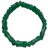 Image 3 : 3 New Jade Green Stone Bead Bracelets (7.9 mm  - 9.3mm beads)