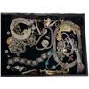 Image 6 : Tray of Assorted Jewelry & Collectibles * Featuring a Queen Mother Portrait & Vintage Budapest Souve