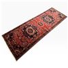 Image 1 : Saveh Persian Hand-Knotted Wool Rug with Geometric Pattern 9.8ft x 3.5ft