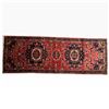 Image 2 : Saveh Persian Hand-Knotted Wool Rug with Geometric Pattern 9.8ft x 3.5ft