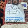 Image 3 : Saveh Persian Hand-Knotted Wool Rug with Geometric Pattern 9.8ft x 3.5ft