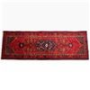 Image 2 : Zanjan Persian Wool Runner Rug 10.1x3.5 ft Hand Knotted Geometric Design