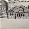 Image 5 : Jerry Rivard Pair of New Westminster Architectural Ink Drawings, Signed & Dated 1978 17"