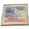 Image 1 : James Corway Signed Watercolor & Ink Beached Fishing Boat Seascape (25 x 21 in.)