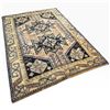 Image 1 : Hand-Knotted Lori Wool Persian Rug with Geometric Design, 7.1 x 5.9 ft