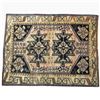 Image 2 : Hand-Knotted Lori Wool Persian Rug with Geometric Design, 7.1 x 5.9 ft