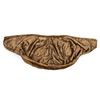 Image 2 : Brown Fur Evening Stole Capelet with Long Front Panels & Satin Lining