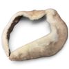 Image 2 : Western Furs Limited Regina Cream & Beige Fur Stole Collar with Satin Lining