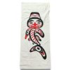 Image 1 : Bill Reid "Dogfish Woman" Design Haida Formline Printed Textile Banner