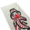 Image 5 : Bill Reid "Dogfish Woman" Design Haida Formline Printed Textile Banner