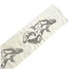 Image 6 : Bill Reid Signed 1985 Haida Killer Whale Textile Scarf (51 x 8.25 in.)
