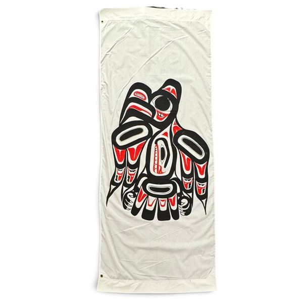 Bill Reid Thunderbird Design, Silkscreen Street Banner Flag (79 x 32 in.)