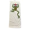 Image 1 : Bill Reid Frog Silkscreen Street Banner Flag (32 x 78.9 in.)