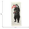Image 2 : Bill Reid Bear Mother Silkscreen Textile Street Banner (32 x 79 in.)