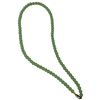 Image 2 : 18" Aqua Green Jade Bead Necklace - 6mm beads and lobster clasp