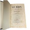 Image 3 : Victor Hugo Le Rhin, Tome I, 1845 Jules Renouard Edition in Quarter Leather