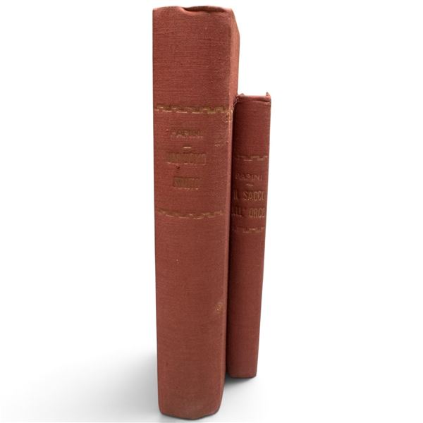 Giovanni Papini, Un Uomo Finito (1932) & Il Sacco dell'Orco (1933), Vallecchi Editions