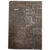 Image 4 : Four W. Stokes Kirk Military & Personal Goods Metal Relief Letterpress Printing Plates 4.5x6.75"