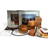 Image 1 : Mixed Barware & Ephemera with Alberta Springs Wooden Boxes, Keg Pump, Crock & Framed Prints
