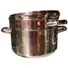 Image 2 : Multi-Piece Polished Stainless Steel Cookware Set with Stockpot, Saucepans & Lids