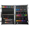 Image 2 : Signet Art Mixed-Media Artist Set with Markers, Pencils, Watercolors & Clip-Art Book