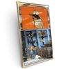 Image 3 : Decorative Mirrored Glass Portrait of Fashionable Woman in Gold-Tone Frame (24 x 34 in.)