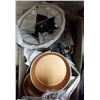 Image 1 : Box Lot of Assorted Kitchen Goods and Cookware - Includes a crock pot
